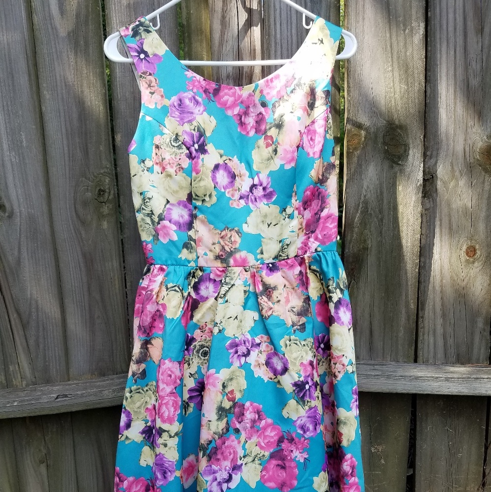 Floral party dress